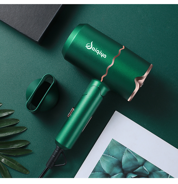 山水电吹风机家用小功率负离子无声发学生宿舍小型折叠800w冷热风筒