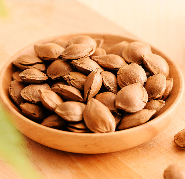 新货杏仁坚果开口杏核薄壳手剥杏仁果多规格 原味100克试吃(不)