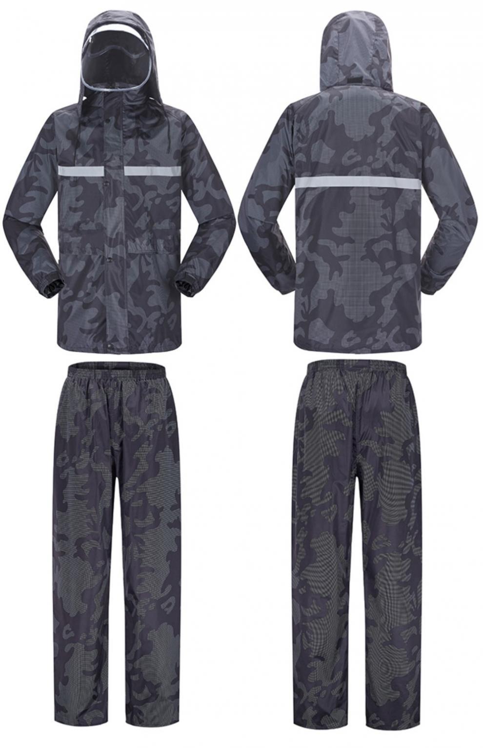 2021新款路亚雨衣 钓鱼雨衣长款全身防暴雨外卖专用男夏季加肥加大