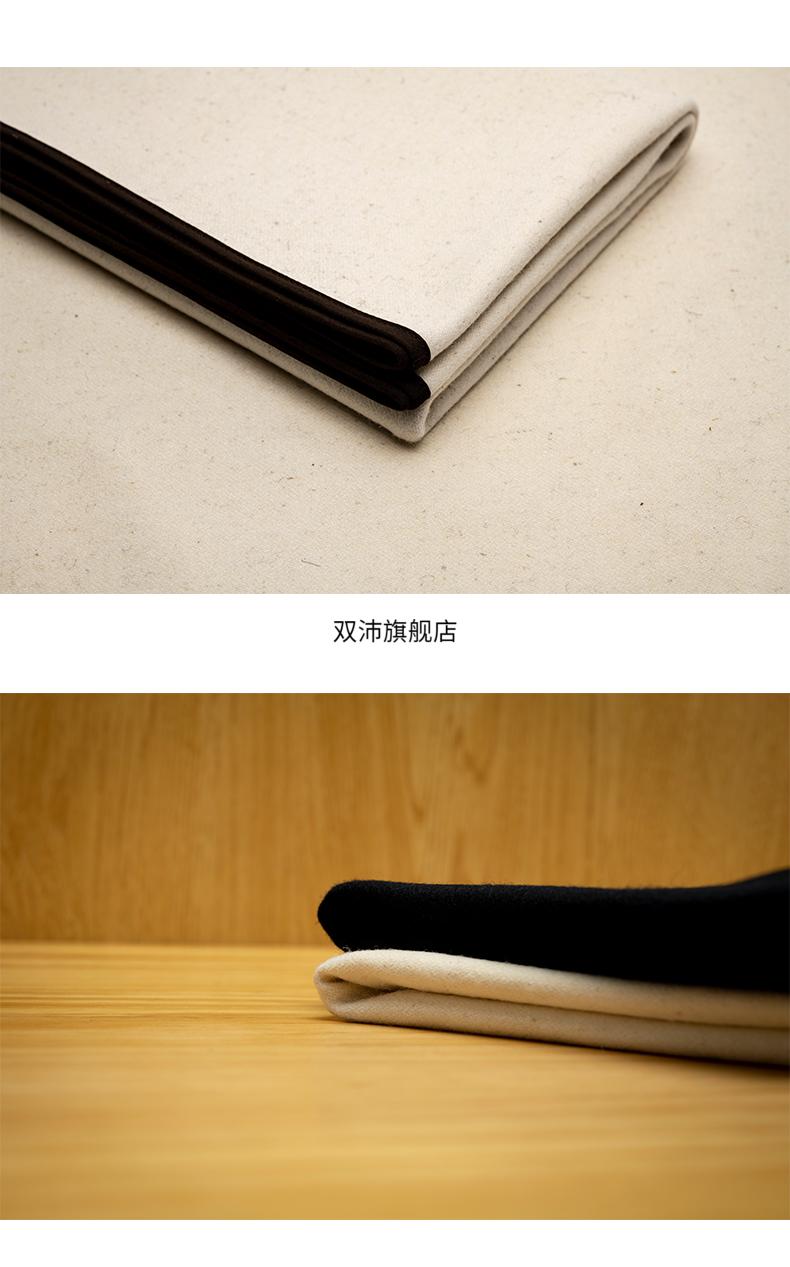 书法垫毛毡适意柔软书法绘画毛毡包边可水洗书画毡垫子小学生专用毛毡