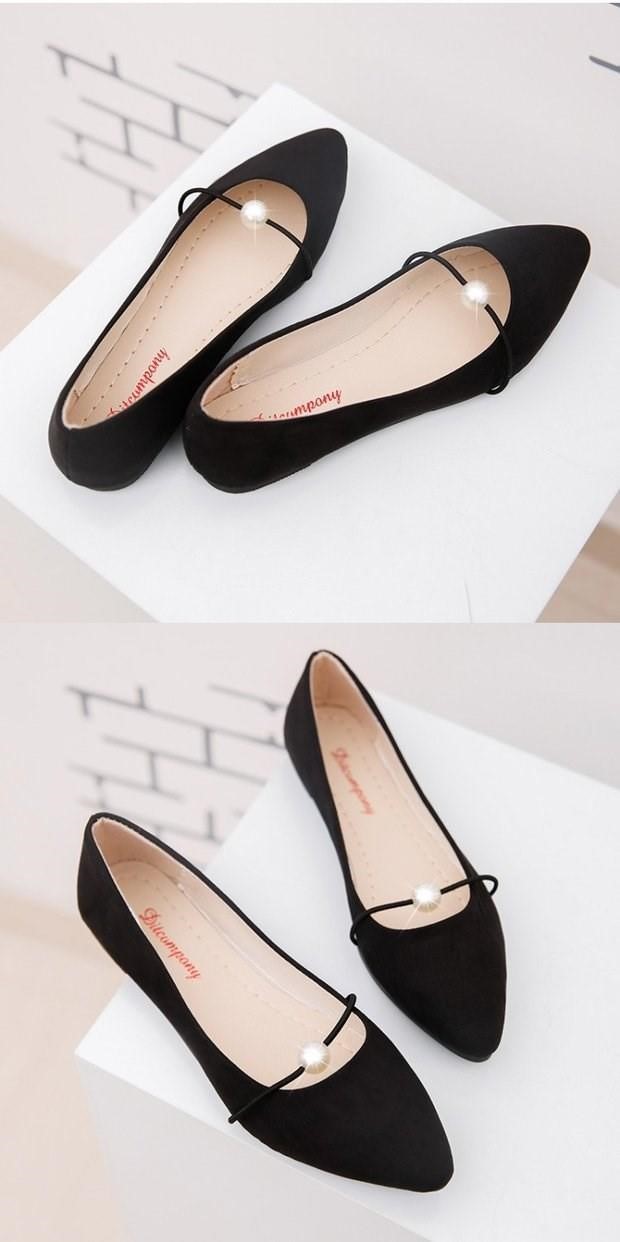 小黑女白底夏天女装平底休闲运动豆豆夏季你是皮鞋土防滑夏天穿的鞋子