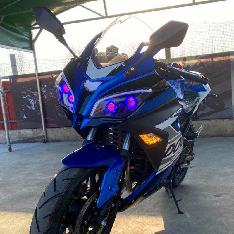 国四川崎小忍者r3v6双缸250重机跑车地平线s款趴赛摩车可上牌 国三200