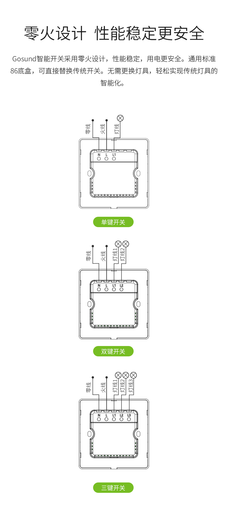 数码遥控开关接线图图片