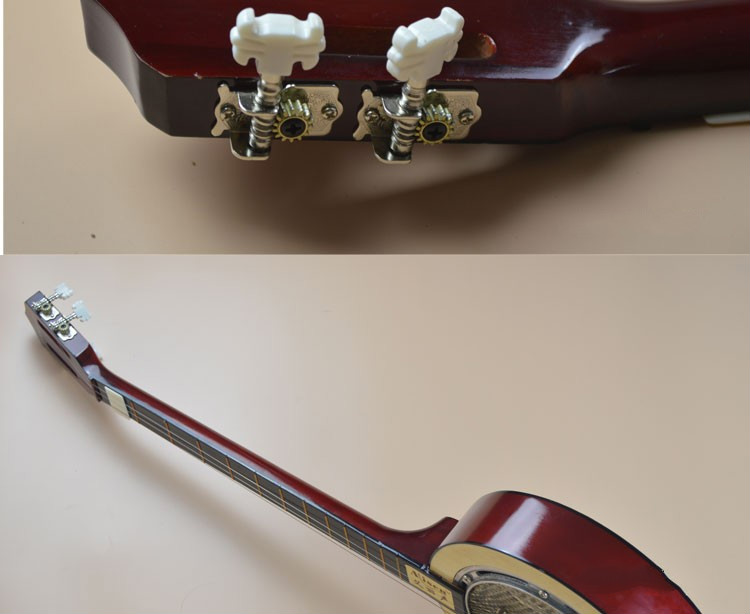 【保价30天】伊薇 三弦秦琴乐器蟒蛇皮圆形秦琴广东民族弹拨乐器老人