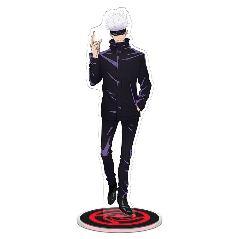 动漫咒术回战周边挂件虎杖钥匙扣伏黑惠五条悟钉崎野蔷薇二次元立牌