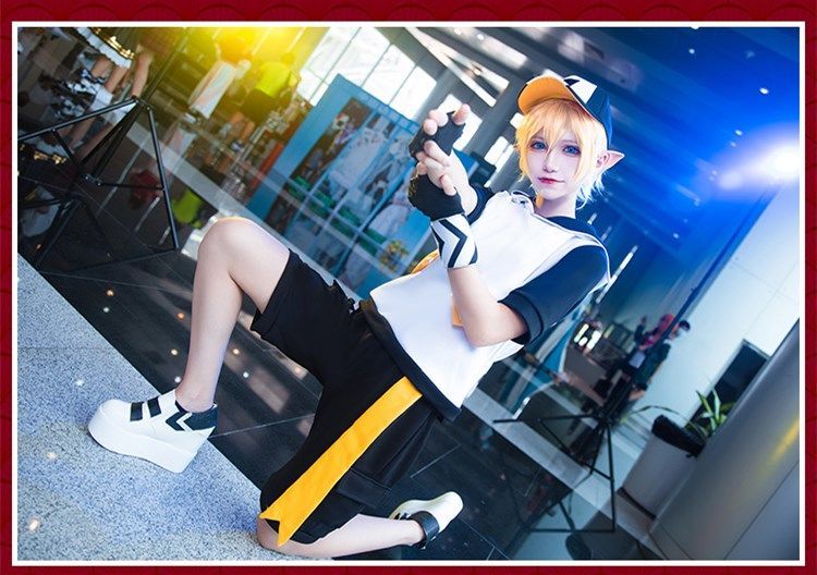 特奇玛【特价潮牌】【特价潮牌】凹凸世界金cos黑化金cosplay凹凸世界