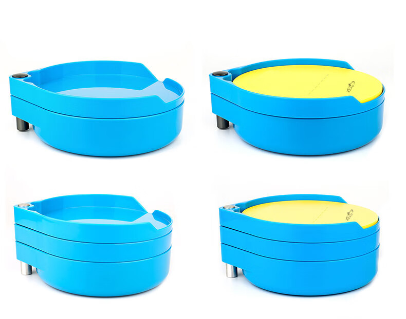 钓箱饵料盒拉饵盘全磁条磁浮水立钩双层透明拉饵盒套装钓椅饵盒支架