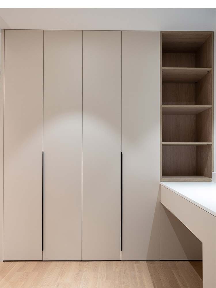 裕顺寿 轻奢实木衣柜定做整体衣柜定制一门到顶走入式衣柜衣帽间定做