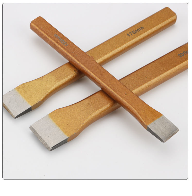 五金工具精选6件套凿子石工凿扁凿凿铁錾子尖凿凿墙工具冲子水泥凿子