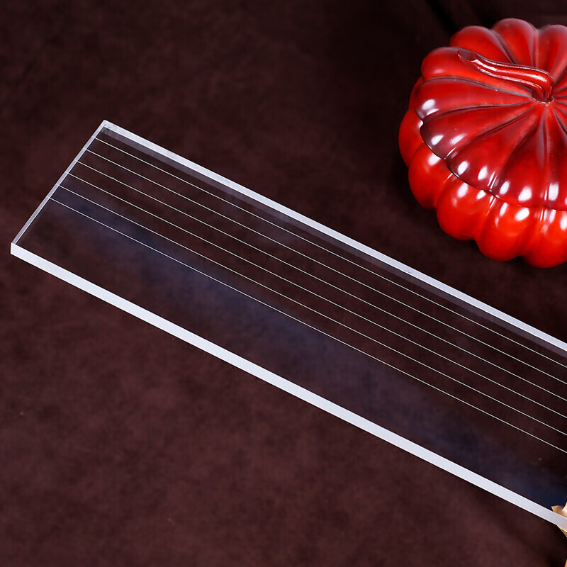 定制书画装裱工具有机玻璃尺亚克力压板字画装裱裁尺裱画长尺子 长1.
