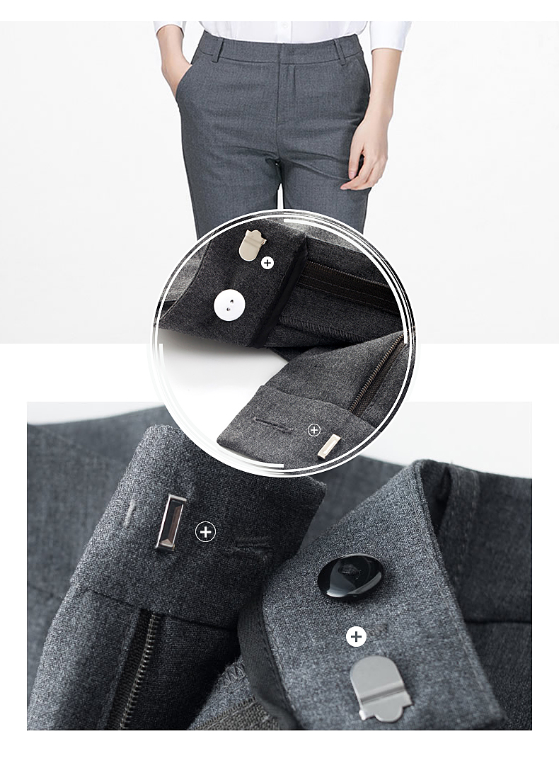 隐形银色铜裤钩裤扣衣服配件西裤裤子金属扣子钩扣挂钩扣搭扣辅料4