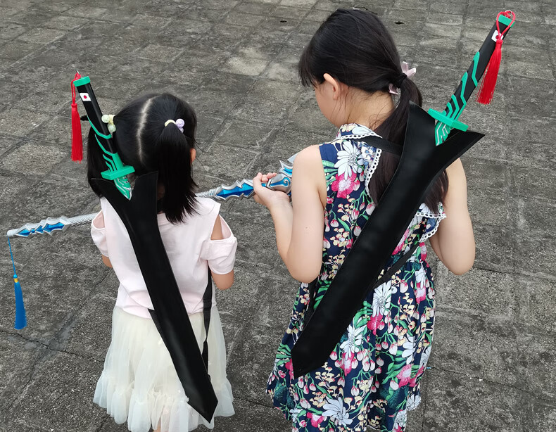 魔青凤剑儿童玩具男伍567胶剑道具模型cos周边 青凤(不含鞘)【图片