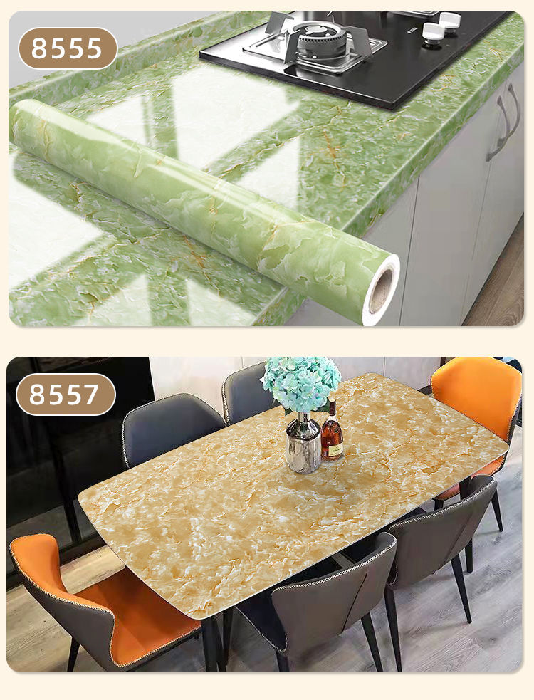 厨房台面贴膜灶台贴膜加厚10米厨房防油耐高温贴纸橱柜灶台桌面防水