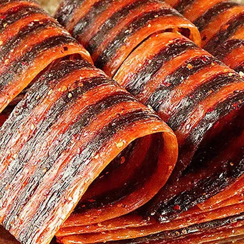 文君斑马肉麻辣小吃8090后儿时怀旧零食网红面筋辣条辣片华盛买15包赠