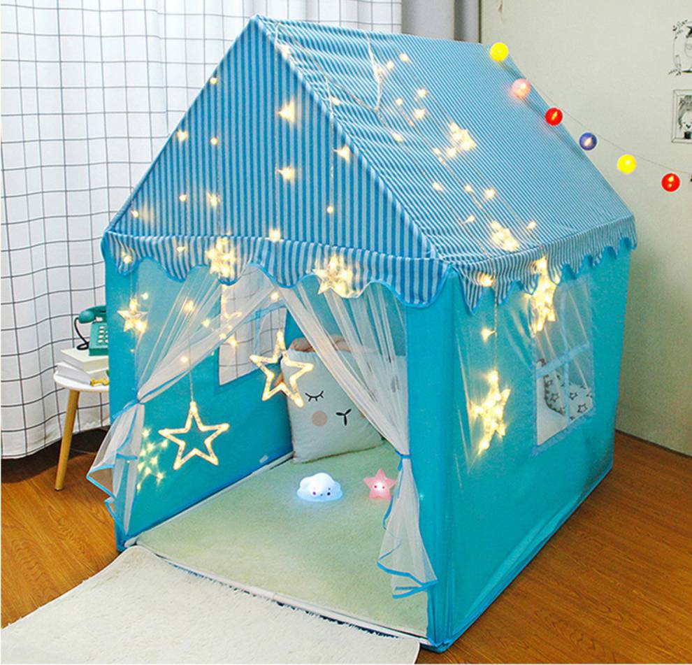 公主帐篷 公主屋 儿童帐篷室内游戏玩具屋女孩宝宝城堡家用公主房子