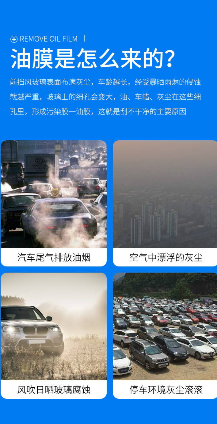 汽车前挡风玻璃清洁剂车窗去油膜防雨防雾强力去污除油污清洗用品油膜去除剂 无体验装 图片价格品牌报价 京东