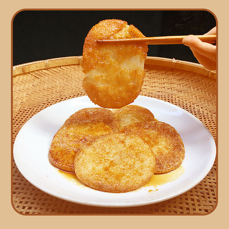 广西桂林白糍粑农家纯糯米手工高粱粑原味无陷糯米糍