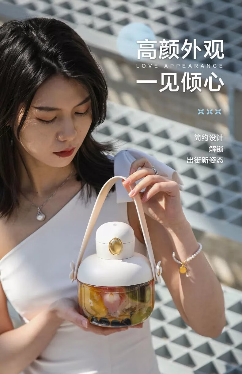 cica女神水杯设计感小众女生大容量高颜值tritan带吸管杯子大肚杯