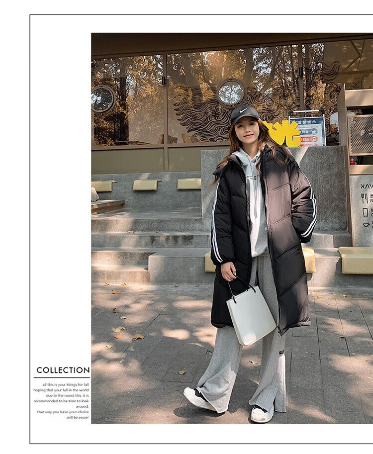 150/155冬天保暖外套女冬季羽绒服中长款矮个子小个子冬天保暖加厚