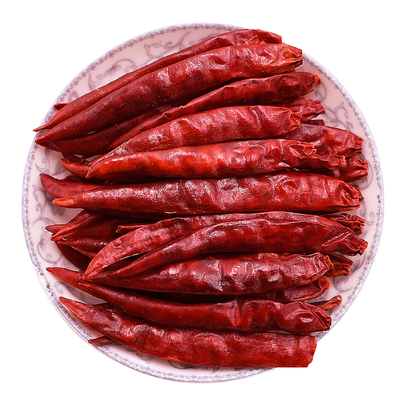 印度s17魔鬼辣椒王500g 不带帽高辣特辣磨椒干辣椒特辣椒干辣椒面