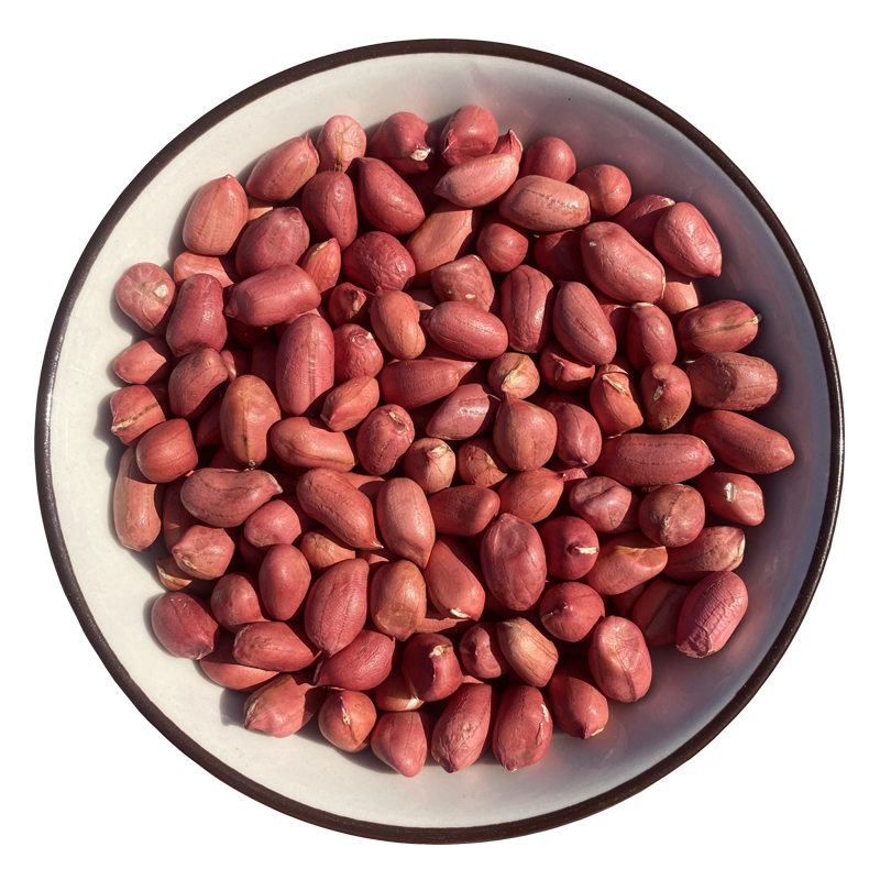 2斤2021年东北四粒红花生米生的红小果仁不带壳新货散装