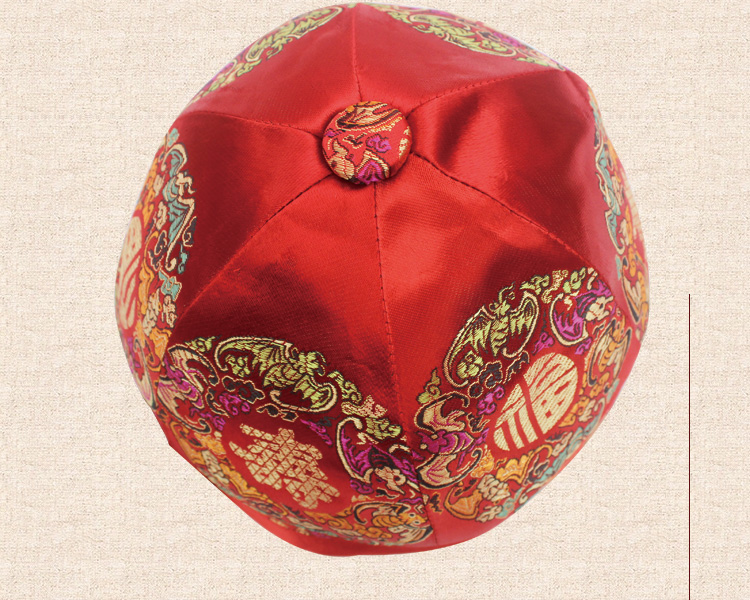 呓喆我要买寿星帽祝寿老人子百岁老福寿90大寿诞爷爷奶奶棉寿辰红质量