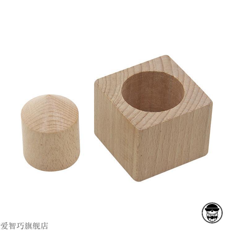 gm同款拿不出的木块 the rocket木质puzzle烧脑解压玩具 三角形【图片