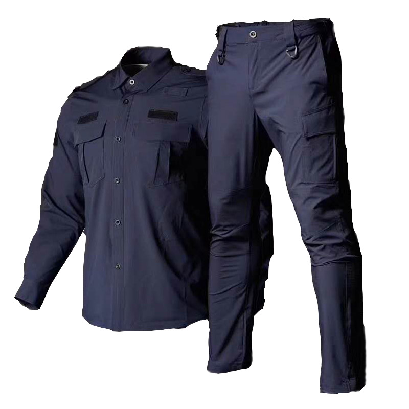 新款战训服tbm秋冬教官服保安服战训服军干服体能作训服 冬季加绒