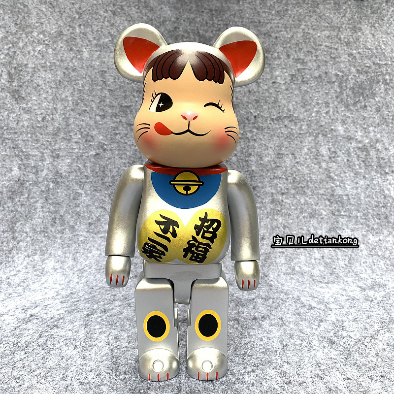 沁棠bearbrick 積木熊暴力熊 陳冠希clot一隻猴子 潮玩模型家居擺件