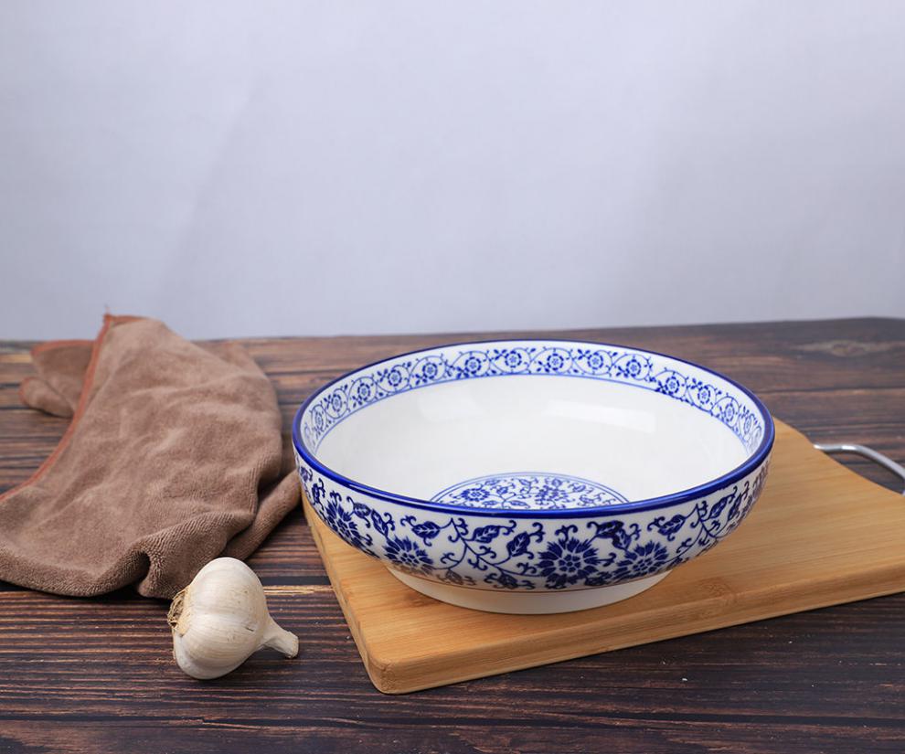 陶瓷中式家用水煮鱼大碗盆酸菜鱼大盆碗饭店大汤碗商用汤盆面碗福气