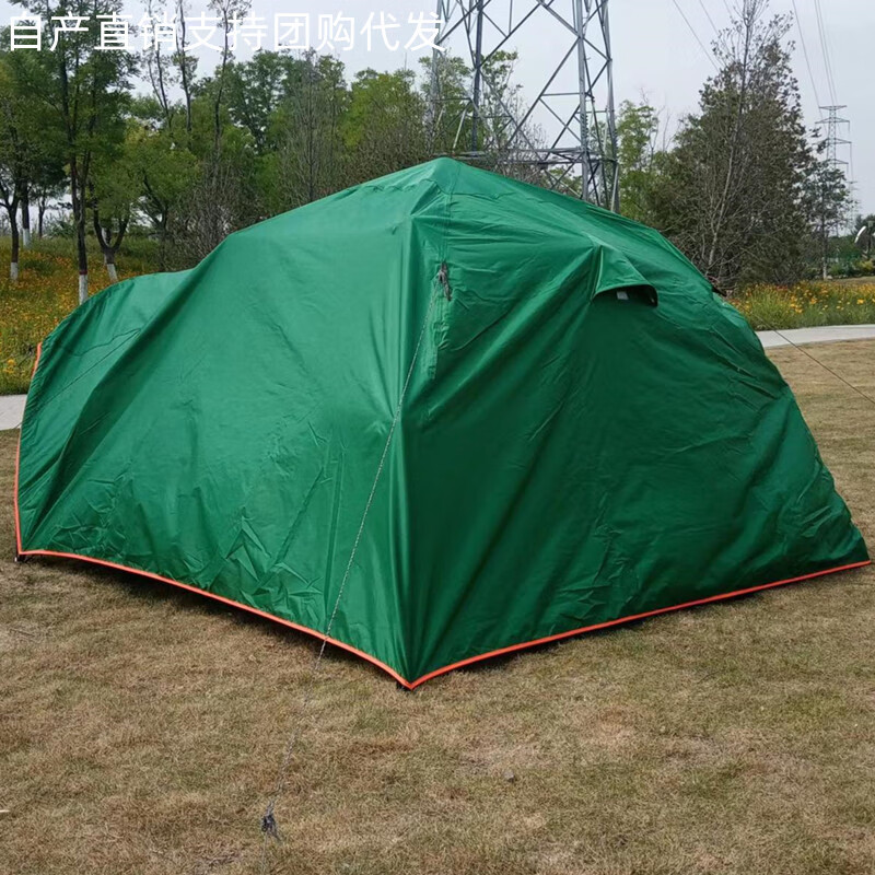 帐篷防雨外罩户外露营帐篷防雨罩外罩遮光保暖帐篷外套大号雨布帐篷布