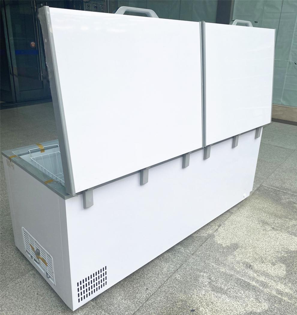 商用大容量冰箱1018升商用冰柜卧式冷藏冷冻柜节能大容量冷柜双温初瑾