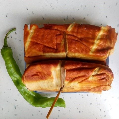 东北特产五香干豆腐卷 干豆腐卷 熏干豆腐卷 豆腐卷干豆腐2斤 2斤五香
