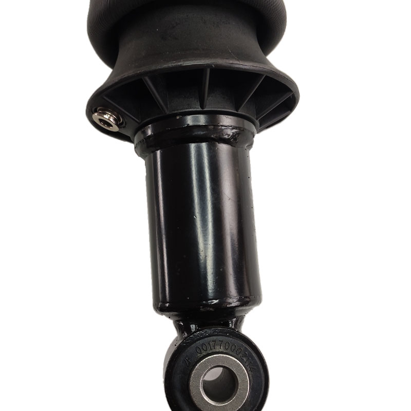 适用于东风天龙启航版旗舰版驾驶室气囊减震器加粗后悬空气弹簧悬挂