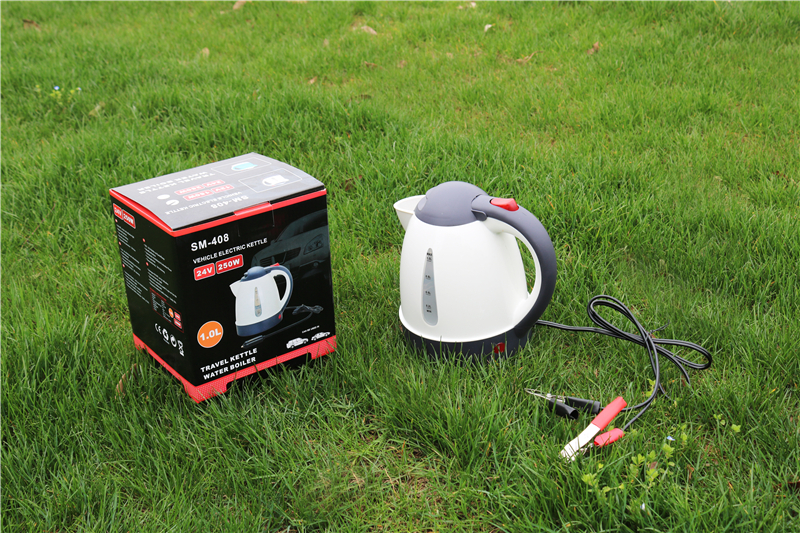 小米mi生态米家同款汽车车载烧水壶轿车货车12v24v车用热水器1升加热