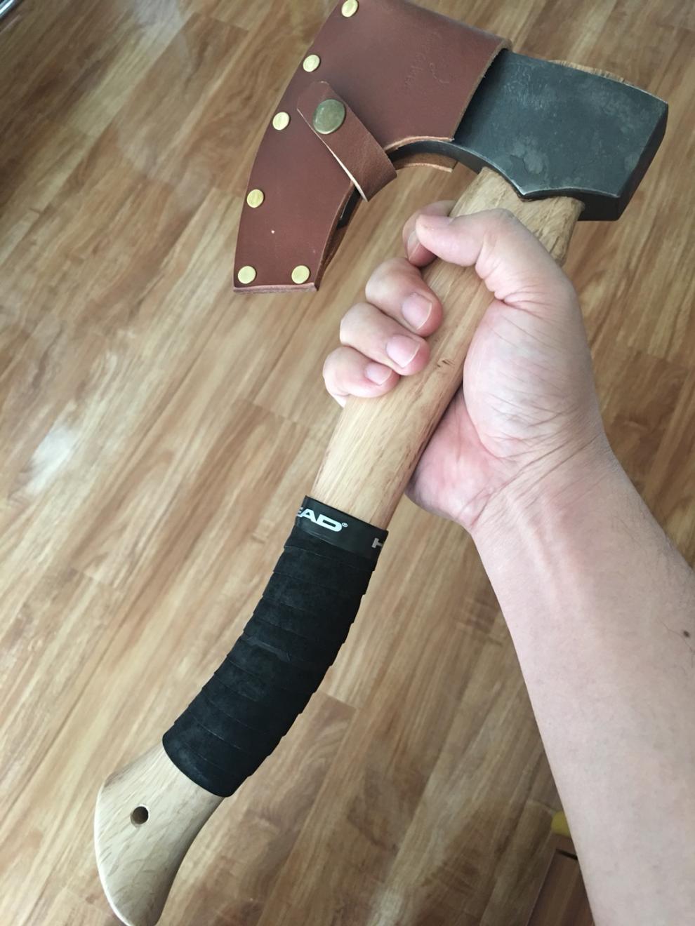 俄罗斯战斧北欧俄罗斯战斧印第安战斧户外斧头子轴承钢夹钢手工锻打