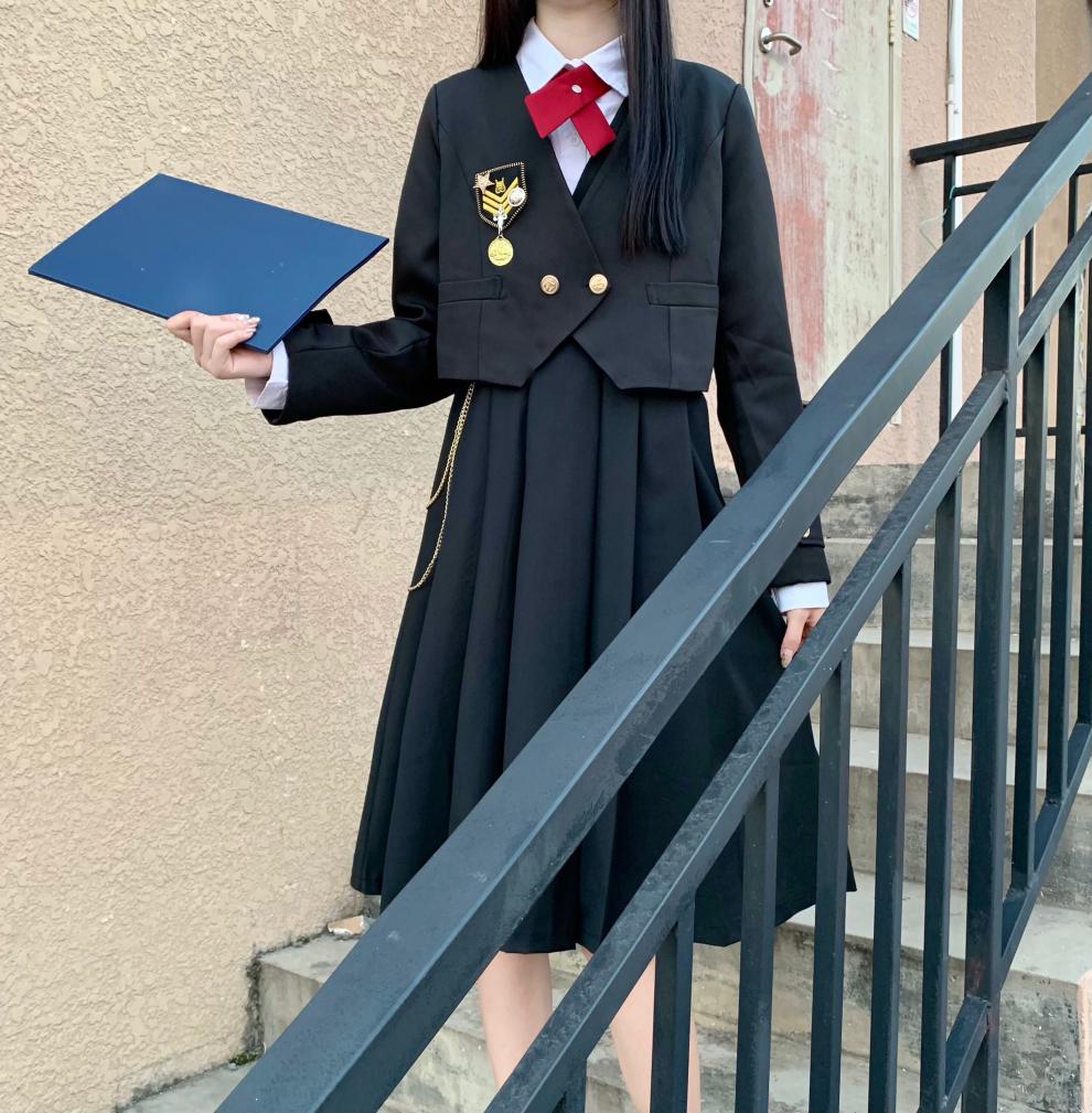 护奶裙套装jk制服基础款正统大小姐小西装原创山吹日系学生水手服 无
