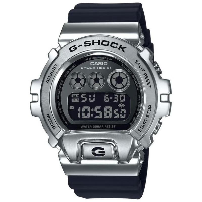 卡西欧(casio) 男手表腕表表g-shock表盘200m4925249 silver ilver