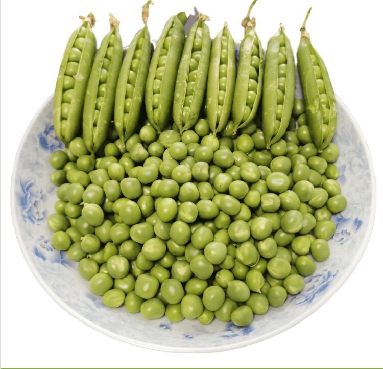 现摘新鲜豌豆云南应当季青豆农家甜豌豆粒带壳生鲜蔬菜 4斤