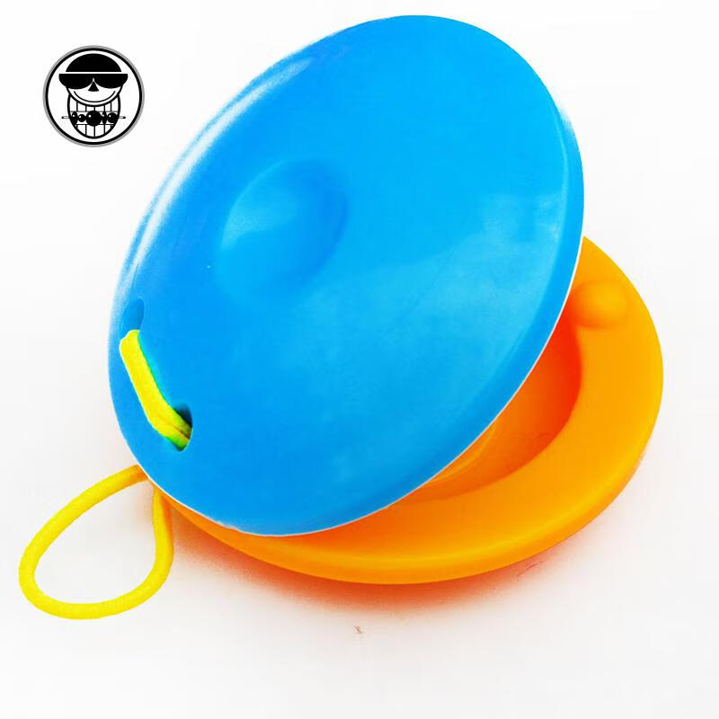 木质响板塑料奥尔夫早教音乐玩具儿童打击乐器哒哒舞板圆舞板木响板