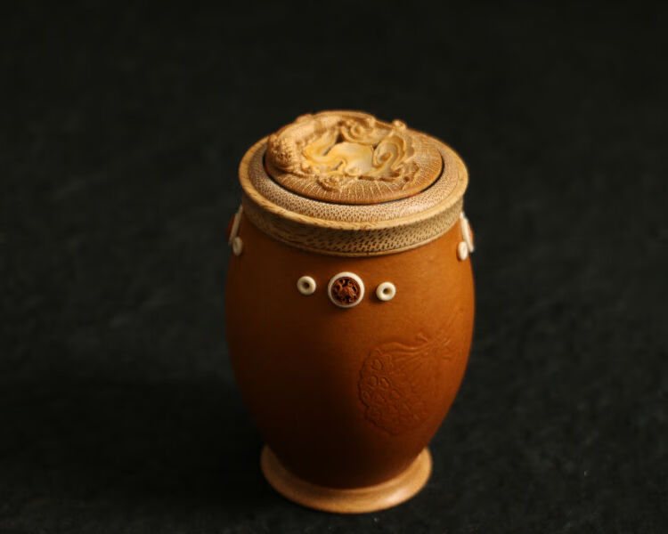 名家张念本工河北保定老葫芦竹雕螭龙蒙心蝈蝈罐活体鸣虫具收藏礼品