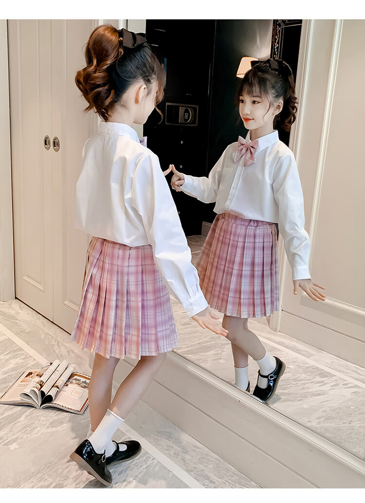 精典泰迪 classic teddy兒童jk女童冬季套裝小學生班服校服學院風西裝