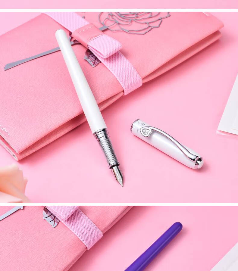 钢笔女生款小仙女专用复古高档精致情人节礼物送礼笔可爱超萌少女心细