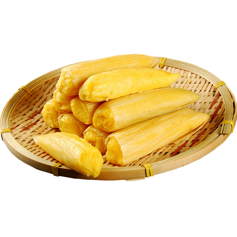 1500克四川宜宾特产新鲜玉米粑包谷粑粗粮早餐早点杂粮糕点点心3袋装