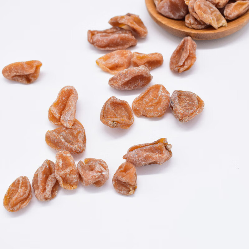川贝甘草鸡心黄皮干无核咸味果脯蜜饯休闲零食散装广东新兴特产鸡心