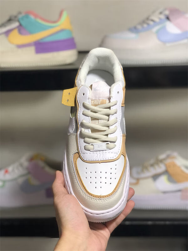 【旗舰官方】aj女鞋af1 空军一号女休闲低帮鞋马卡龙糖果经典小白鞋