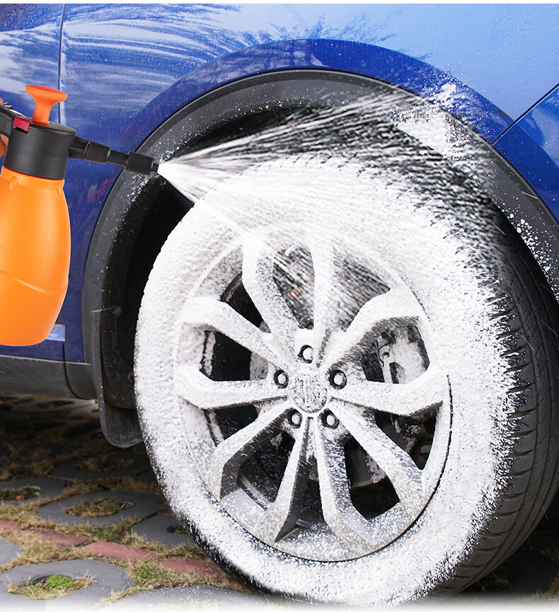 洗车液专用泡沫喷壶气压式刷车高压车用汽车喷水壶手动洗车泡沫壶基础