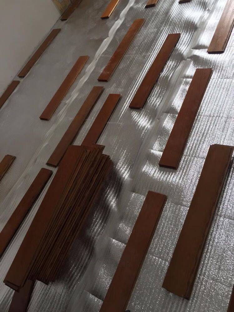 多层复合木地板辅料室内专用防潮铝膜防潮垫地膜防水防霉减震ixpe地热