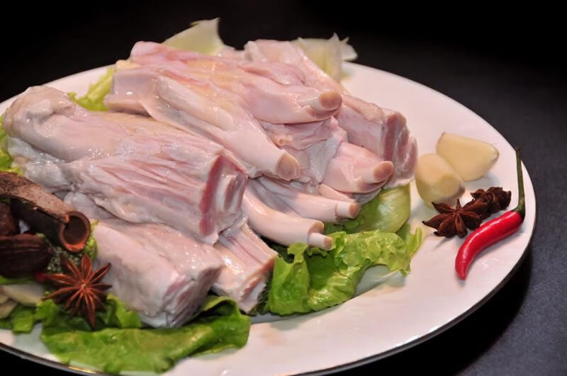 恬女神顺丰速运牛脚筋牛蹄筋大条干水冷冻黄牛生牛筋2斤装店长