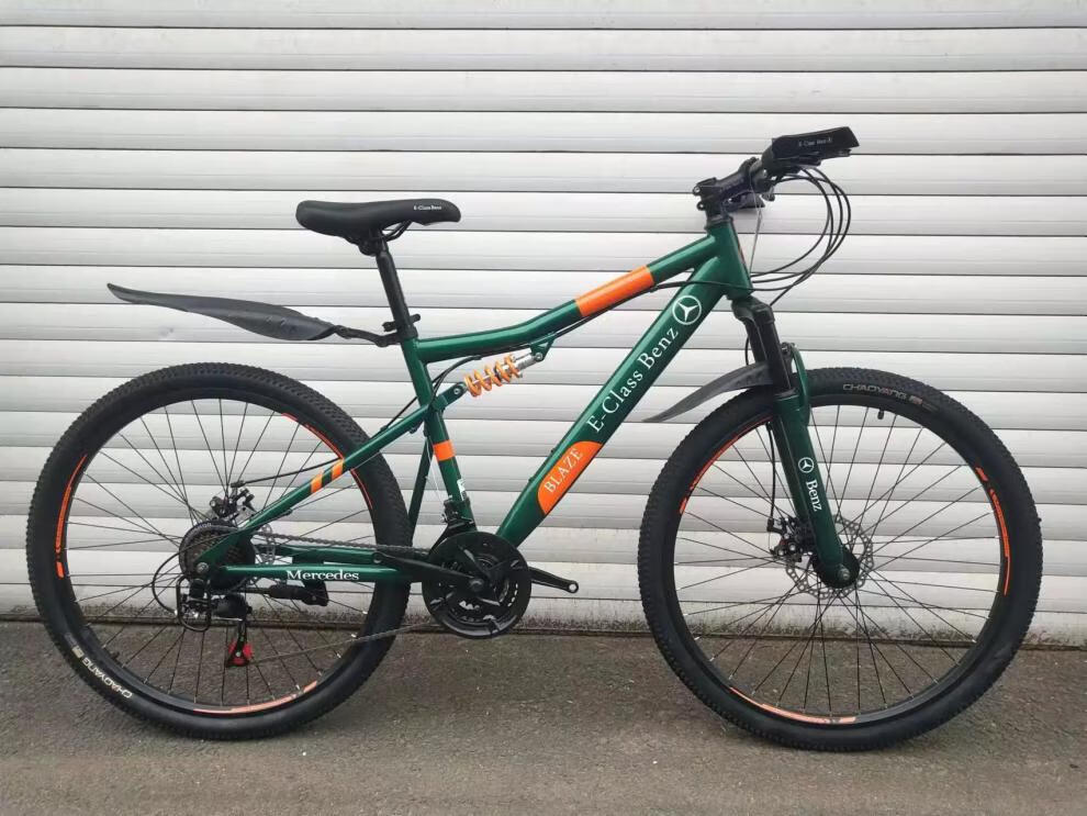 【jd京选】奔驰自行车山地车 变速成人成人男款赛车学生变速车碟刹